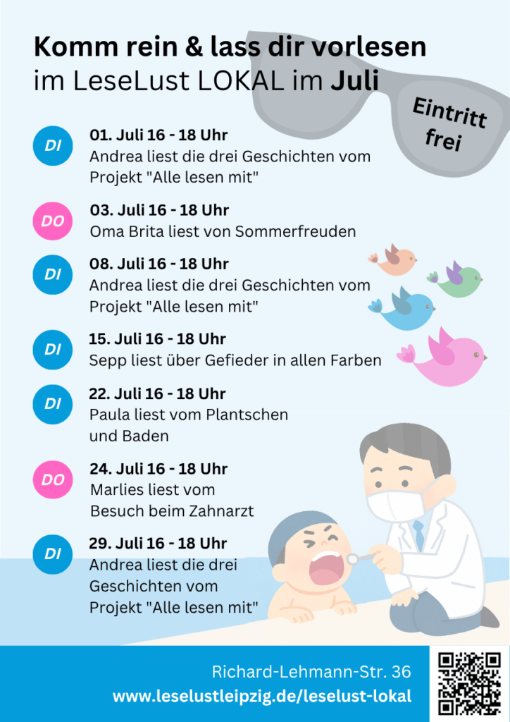 Juli Unser Programm im Juli
