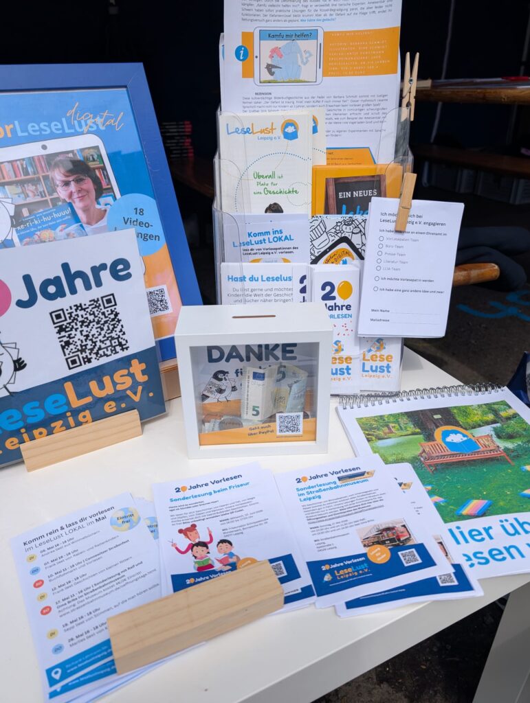 Überall ist Platz für eine Geschichte...