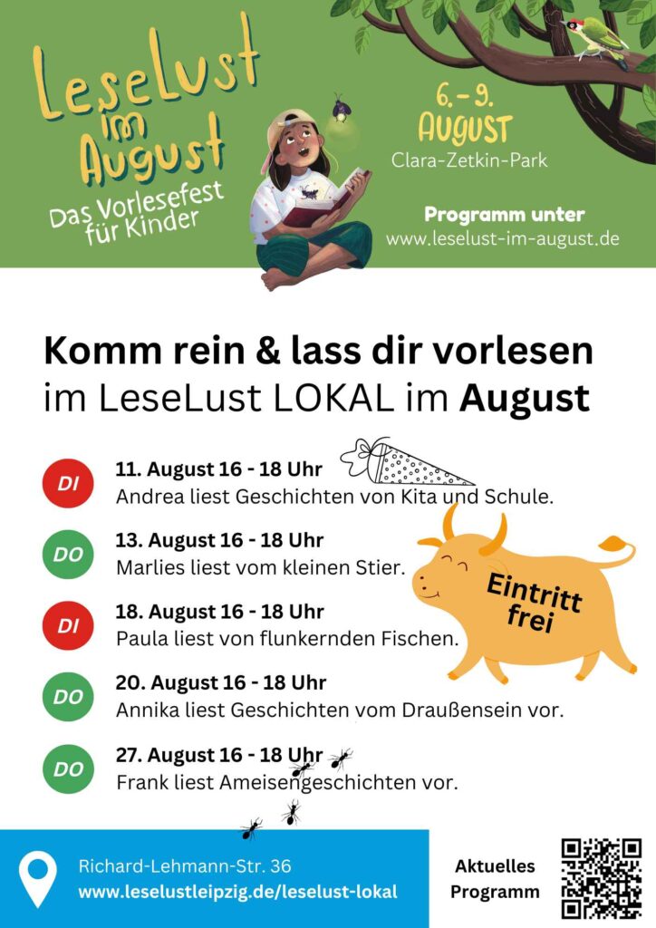 Programm im LOKAL im August 2026