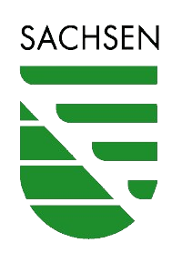 Landessignet des Freistaates
Sachsen